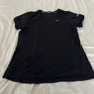 Nike Dri-Fit running shirt black size large